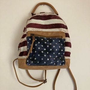 Mossimo American Flag Backpack